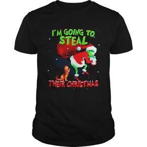 Grinch Santa And Max Im Going To Steal Their Christmas Shirt